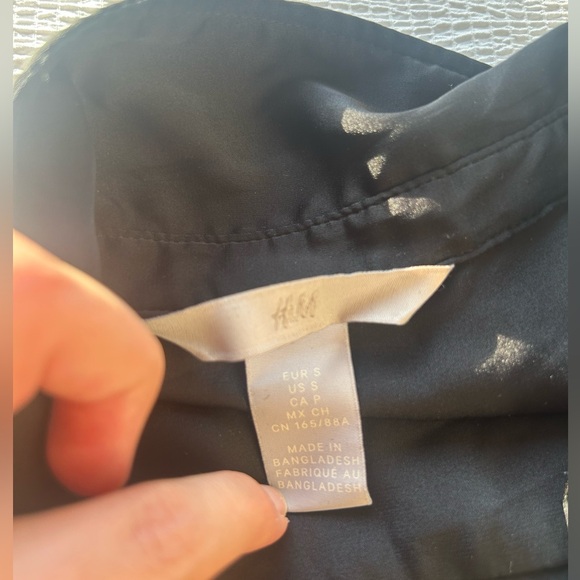 Satin button up - Picture 2 of 2